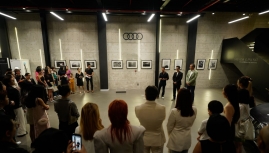 Audi Charging Lounge trở thành triển lãm ảnh đậm chất nghệ thuật