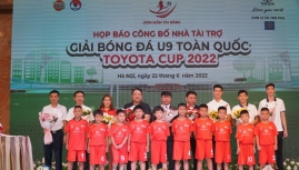 Toyota bảo trợ giải bóng đá U9 toàn quốc Toyota Cup 2022