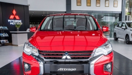 Mitsubishi Attrage phiên bản Premium giá chỉ 485 triệu