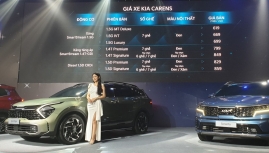 Kia Carens ra mắt thế hệ mới với dáng SUV cùng 3 tùy chọn động cơ xăng và dầu