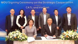 VinFast tiếp tục tìm cơ hội hợp tác cùng cty pin lớn nhất thế giới CATL